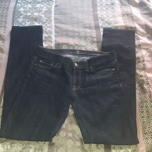 7 for All Mankind Blue Roxanne Jeans Size 27